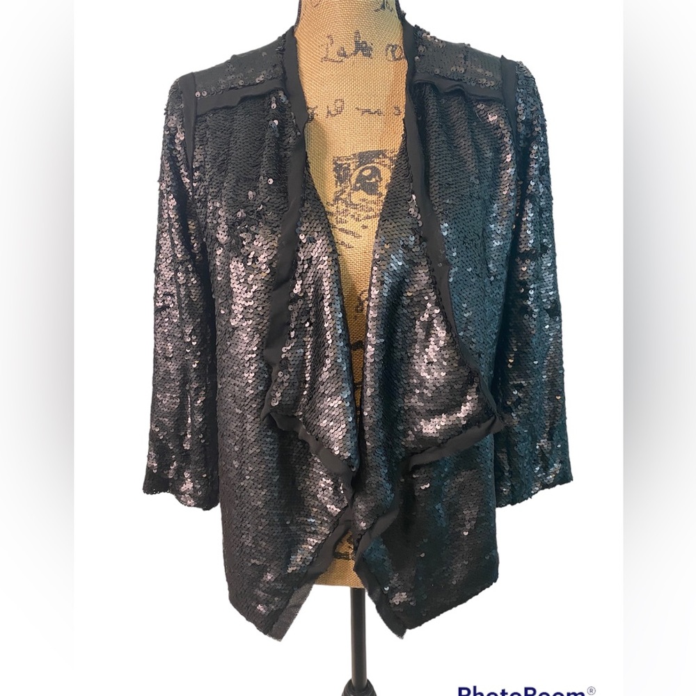#200 MISS ME Sequin Blazer size S